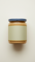 Organic Almond Butter Glass Jar